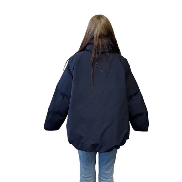 Uniqlo x Jil Sander +J Hybrid Down Jacket Women Navy Limited Edition Rare, XL - Picture 9 of 15